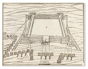 MILITARY  ZANCHI, GIOVANNI BATTISTA. Del modo di fortificar le città.  1560